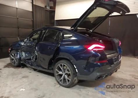 2025 BMW X6 M60I из США, поврежденный, VIN 5UX43EX03S9X19882